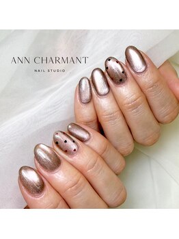 アンシャルマンネイルスタジオ(Ann charmant nail studio)/セレクトデザインコース¥6,800~