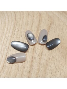 ニュアンスマグネットネイル