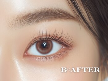 B<AFTER SALON 2nd LEDマツエク専門店【LEDマツエク/フラットラッシュ/パリジェンヌ】/しなやかアンドヘルシー