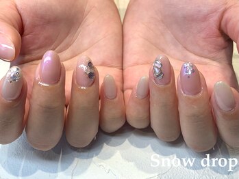 スノー ドロップ(Snow drop)/シェルタイル