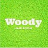 ウッディヘアールーム(Woody HAIRROOM)ロゴ