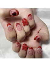 レディスペネイルノマエ 名駅店(Redispe nail nomae)/red nail