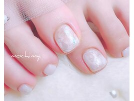 ＊ホワイトニュアンスネイル＊