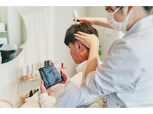 ミルラ(myrrh)の雰囲気（スコープを使ったパーソナルスカルプ診断で頭皮状態を見極め！）