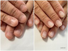 ネイルズシアムの雰囲気（長年悩んでいた深爪も、別人のように成長します。）