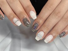 マハロネイルサロン 川崎店(mahalo)/ワンカラー2色パーツ2本コース