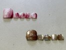 フットデザインネイル¥10,500