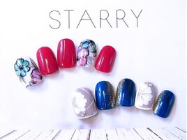 手書きで定番フラワー