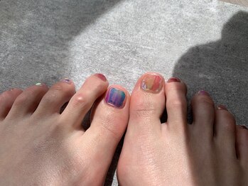 ユージューネイルルーム(UJU nail room)/うるうるフットネイル