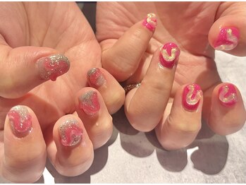 レストヘアー(Resto hair)/ぷくぷくネイル