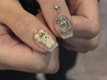 アイネイルズ 梅田店(I nails)/Momo限定Y2K3Dネイルワンホン