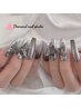 【ネイルチップ】お試し体験クーポン ♪10本ゴージャス定額コース¥3980