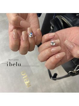 イベル 神戸三宮店(ibelu)/Vカットネイル