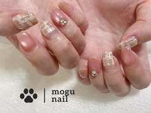 モグネイル(Mogunail)/11.12月B /ツイードチェック