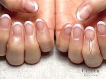 リフラ ナガラ(Li-Fra NAGARA)/シンプルフレンチネイル