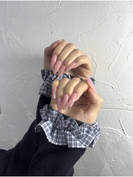 ipssae nailの写真/〈長さ出しOK〉コンプレックスを自信に◇短い・折れた爪も自然な仕上がり.理想のフォルムで手元を美しく♪