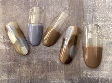 オズ ネイルアンドアイ(OZ NAIL&EYE)/ハーフカラー