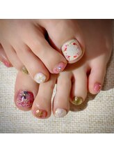 プリズムネイル(Prism Nail)/押し花色々