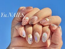 ユーネイルズ 恵比寿(Yu.NAILS.)/人魚の鱗◎オーロラ◎シェル