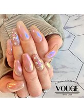 ヴォーグ(VOUGE)/オーロラビジューネイル