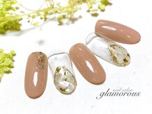 ネイルグラマラス 西新井店/《パラジェル》春カラー 上品