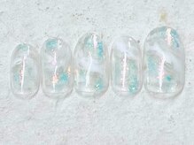 ネイルビート(NAIL BEAT)/オーロラ　ニュアンス