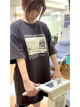 三和整骨院 国領院/体成分検査で体の状態を確認