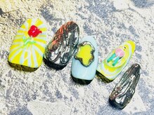 バンザイネイル 下北沢(BANZAI NAILS)/バラと人のミニチュア