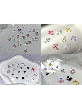 カラー・パーツの種類が豊富