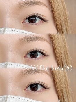 エル(elle)/ダブルフラットラッシュ120束