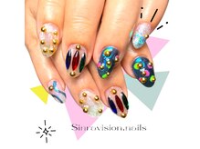 シンラヴィジョンネイルズ(sinravision.nails)の雰囲気（２時間制なのでご相談しながらゆっくりアートもきめられますよ◎）