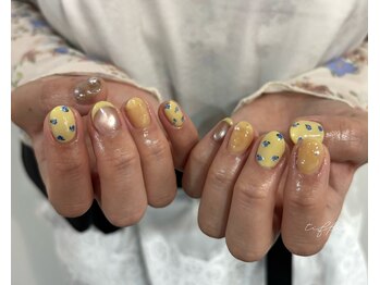 ネイルサロン ティフィン(tiffin)/～yellow×blue～