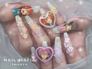 ネイルマフィア 渋谷(NAIL MAFIA)の写真/【痛ネイルの施術も可能】お客様の理想を創り上げる驚きの再現率！※痛ネイルのご予約はLINE@のみ