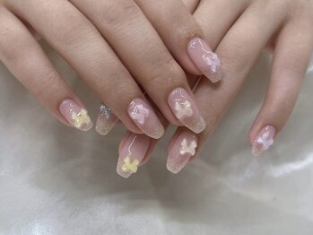 インザピンクリリー(in the pink LILY)/リボンネイル/担当赤木