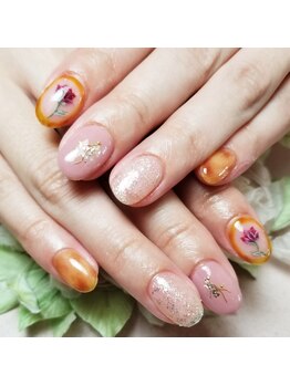 フェアニティー/べっ甲ネイル