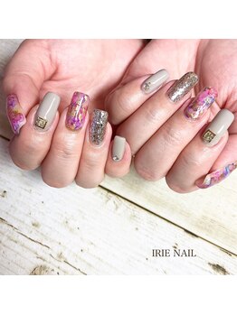 アイリーネイル(IRIE NAIL)/ジェル　４本アート