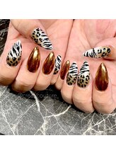 トータルビューティーサロン クレアクチュール(CREA COUTURE)/gd mirror leo&zebra