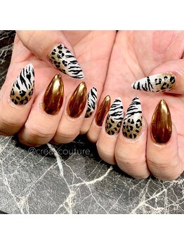 トータルビューティーサロン クレアクチュール(CREA COUTURE)/gd mirror leo&zebra