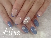 エリナネイルサロン池袋(Alina Nail Salon)/ビジューネイル