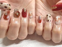 アイラシュアンドネイルサロン リラ(LILAS)/秋ネイル