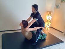 グリーンリーフ/胸部のストレッチ