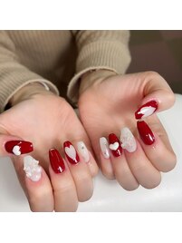 クリスマスネイル