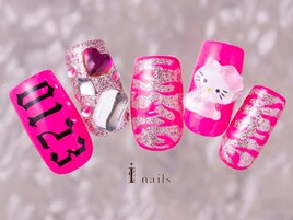キティY2Kネイル11500円