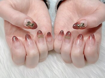 flashグラデ×くまさん×ribbon