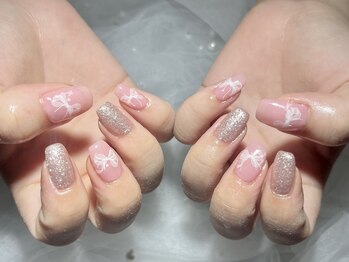 沢山のリボンを添えて