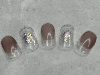 ネイルアンドアイラッシュ アヴィ(Nail and Eyelash A'vi)/ハンドジェル☆ニュアンスネイル