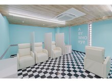 エーバイフーアイ 江坂店(A BY WHO eye)の雰囲気（なりたい目元になれる豊富なデザイン♪美容室併設店舗！）