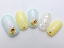 ネイルサロン ドレリッチ 大宮店(drerich)/囲みグラデーションシェル