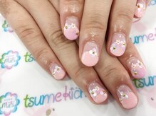 ネイルサロン 爪吉/愛され女子の♪お花ネイル☆