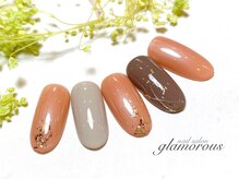 ネイルグラマラス 西新井店/《パラジェル》春カラー 上品